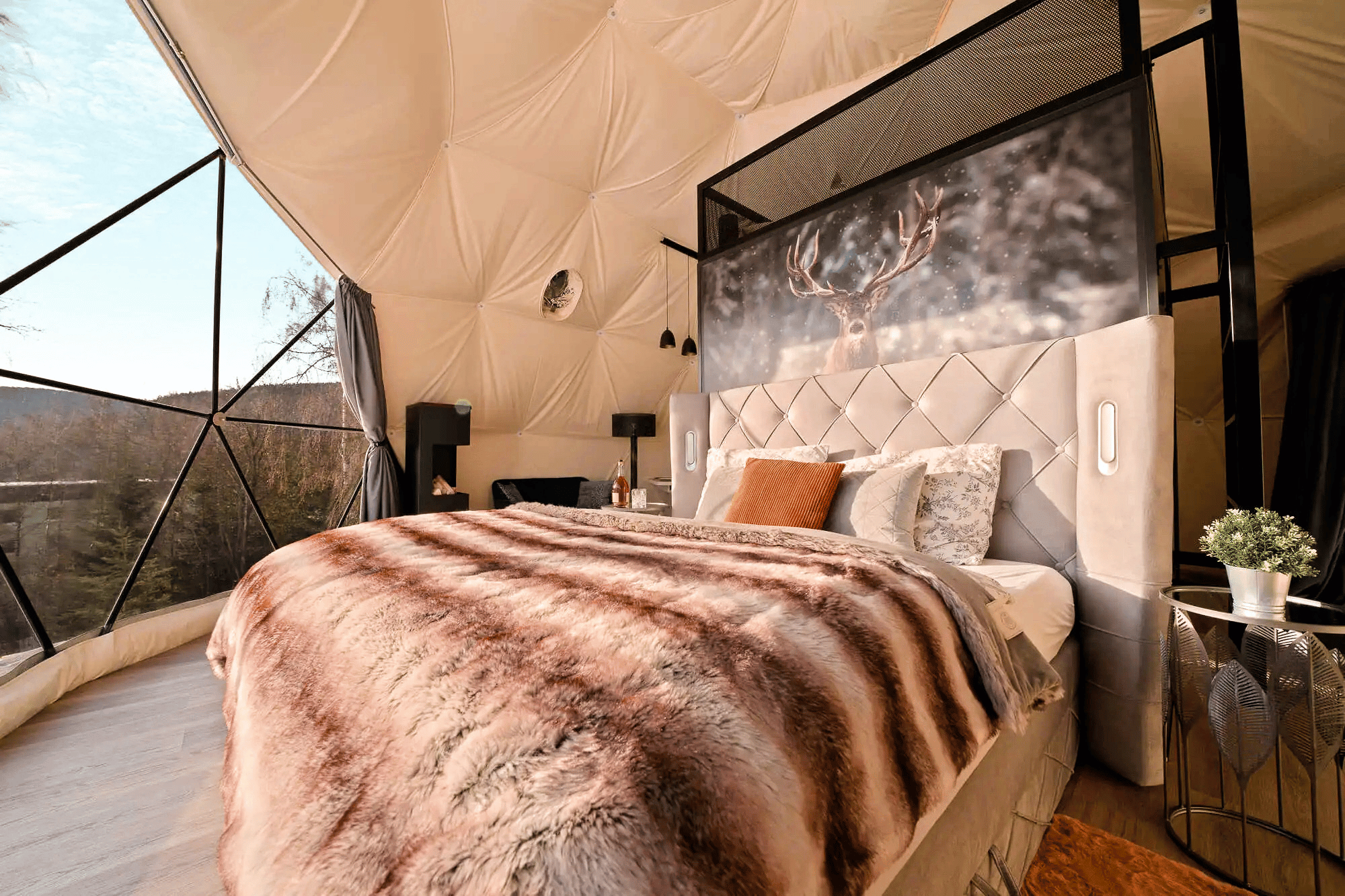 Luxusní glamping